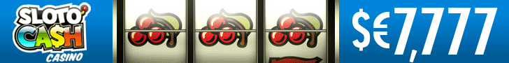 SlotoCash Casino - $7,777 Bonus + 300 Free Spins