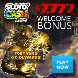 SlotoCash Casino - $7,777 Bonus + 300 Free Spins