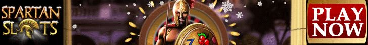 Spartan Slots 12 days of Christmas 728x90